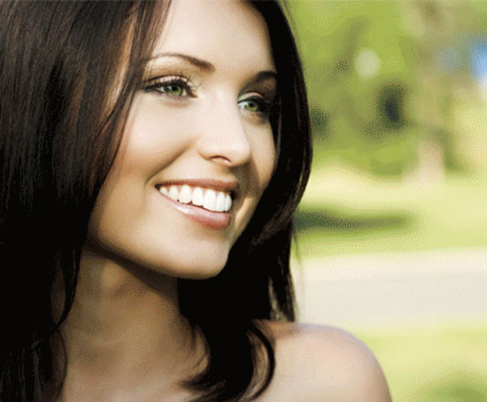 Smiling woman
